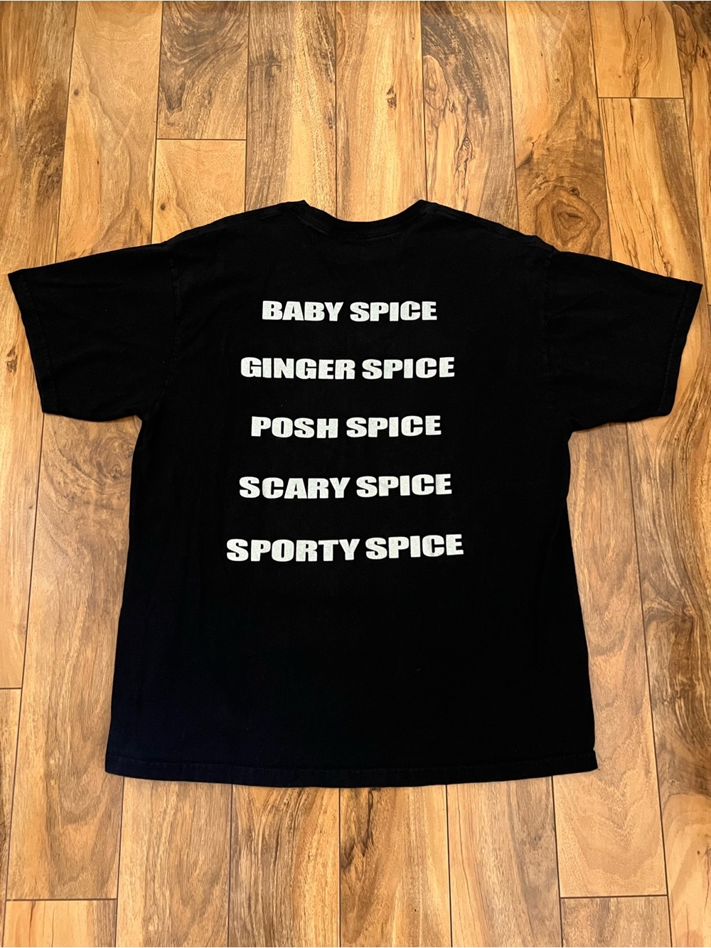 Spice Girls Group Picture Glitter T-Shirt - Picture 2 of 3